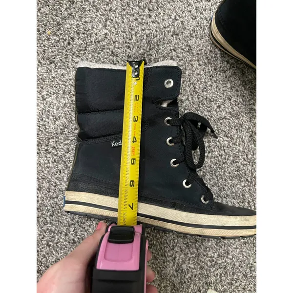Keds Black Juliet high-top hybrid sneaker Winter Boot 8 1/2 - Image 8