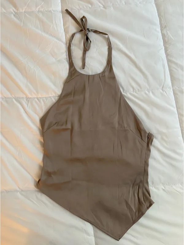 H&M Asymmetrical Halterneck Top - Image 3