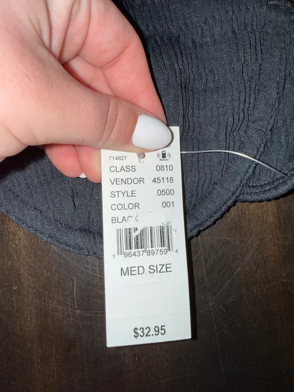 PacSun Bathing Suit Top Black - Image 2