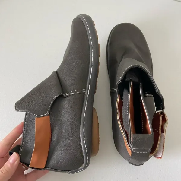 NEW | Women's ankle‎ hook and loop strap fashion boots casual — size 10.5 - Image 4