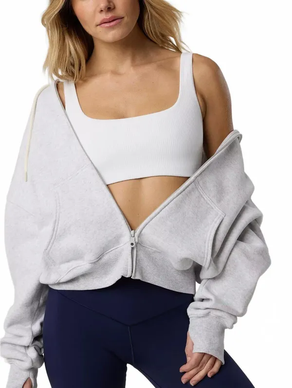 OFFLINE By Aerie Real Me XTRA Ribbed Classic Sports Bra American Eagle NWT Small - Image 2
