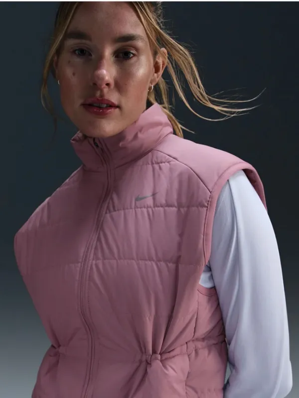 Nike Women's Nike Therma-FIT Swift Vest in Mauve/Dusty Pink Size Small NWT - Image 2