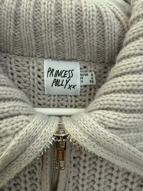Princess Polly Gray Sweater - Image 2