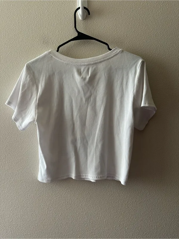 NWT boys lie electric love crop tee size large - Image 9