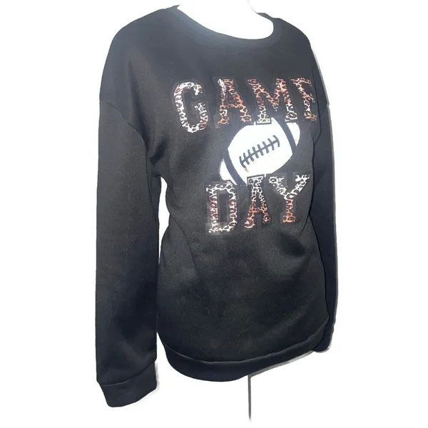 Shein Women's Game Day Sweatshirt Large. LTOP811 - Image 2