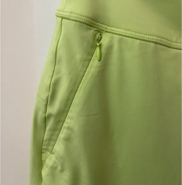 Greg Norman Light Green Lime Green Neon Green Yellow Green Golf Skirt XS - Image 3