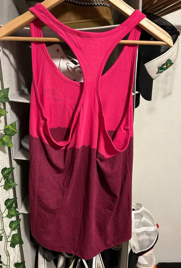Pink  run tank top - Image 2