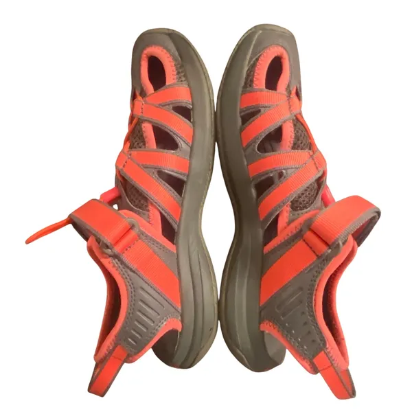 Teva Rosa Women’s 7 Gray Coral Closed Toe Hiking Water Sport Sandals - Image 8