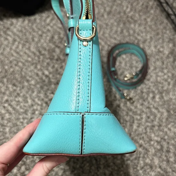 Kate Spade Aqua Blue Satchel - Image 3