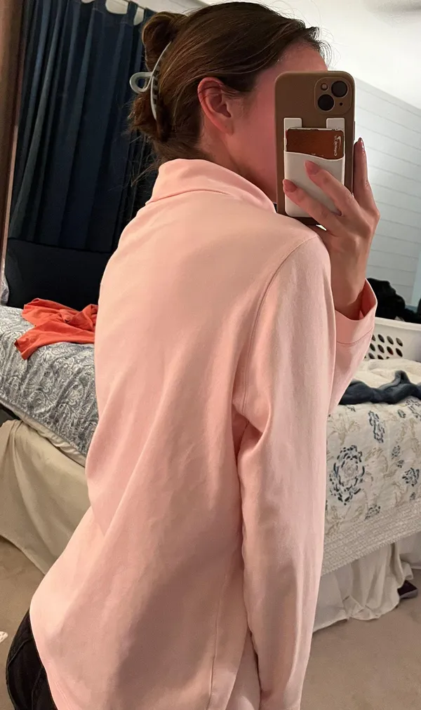 L.L.Bean Pink Turtleneck - Image 2