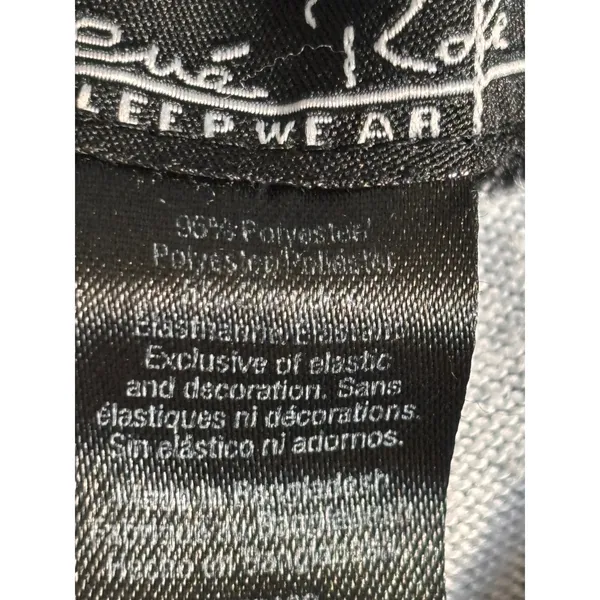 Rene Rofe Halloween Frenchie Dog Print Pajama Pants Gray XL Spooky Season Lounge - Image 5