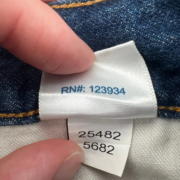 Southern Tide Women 28 Raw Hem Denim Jean Mini Skirt Medium Wash‎ Y2K Preppy - Image 6