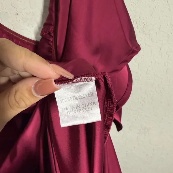 Petal and Pup Bec + Bridge Vienna Popover Strapless Satin Midi Dress Size Us XL - Image 8