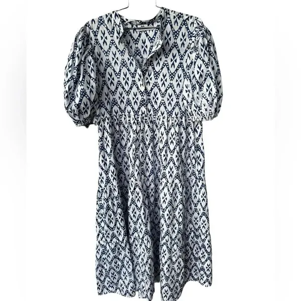 Rae Feather The Nellie Maxi Dress in navy Large - Image 2
