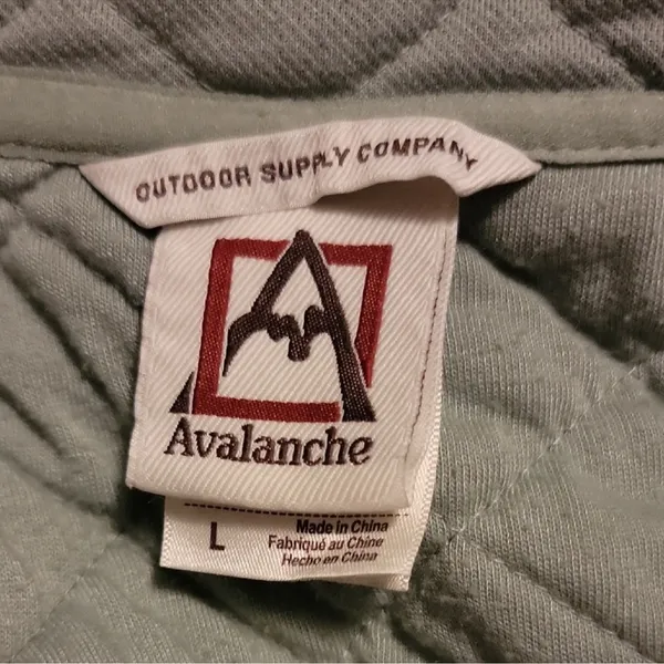 Avalanche Women's Quilted Jacket - Light Green - Image 4