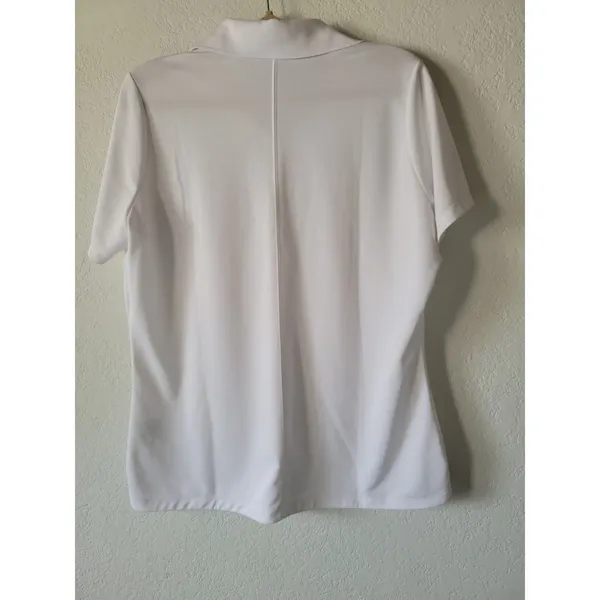 Womens Nike Golf Polo Shirt Size X Large Dri-Fit White New Not Tags - Image 3