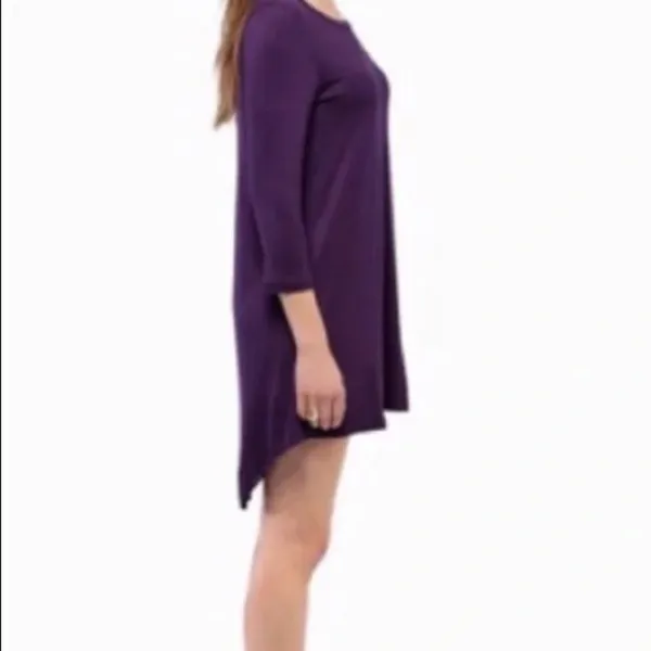 Tobi Purple Down Low Tunic Dress Size M - Image 3