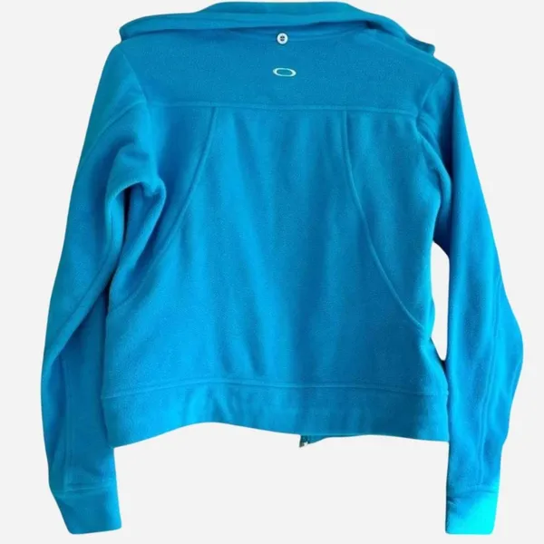 Y2K Oakley Fleece Zip Up Jacket‎ - Image 2