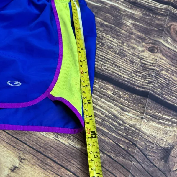 C9 Champion Women's Sport Shorts Size Small Blue Green Purple - Image 4