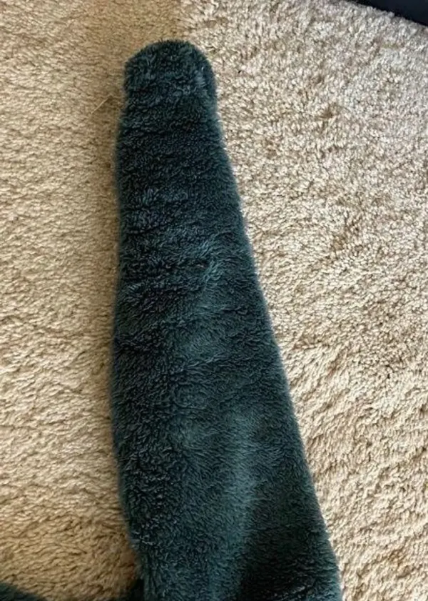 Primark Cares Fluffy Yarn Fleece Full-Zip Jacket Good condition, no flaws other than general wear. - Image 3