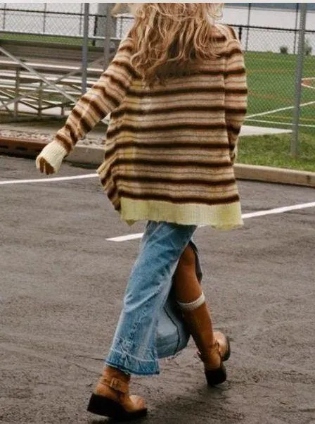 Urban Outfitters Stripped Cardigan - Image 2
