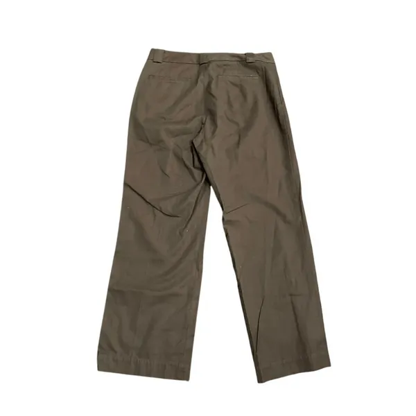 Gap Brown Trouser Pants SZ 6 Tall NWOT Career Business Office Preppy Cotton - Image 2
