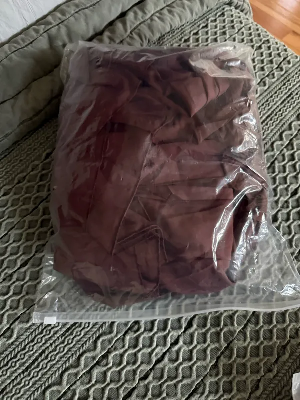 Genevieve Strapless Asymmetric Maxi Dress - Brown - Image 3