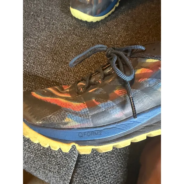 Merrell size 8.5 Women Blue Rainbow Antora 2 Trail Running Shoes J067188 - Image 5