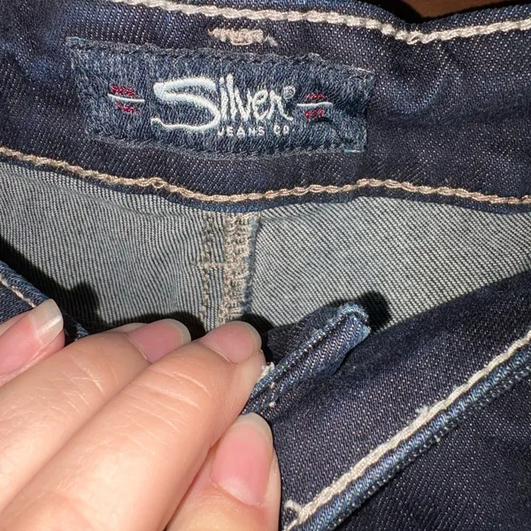 Silver Jeans Blue Straight Leg Denim W30/L27 - Image 2