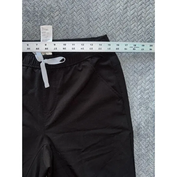 Figs Jogger Women Zamora Black Taper Technical Scrub‎ Size Medium - Image 6