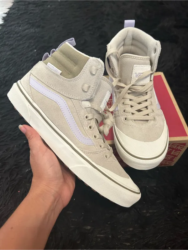 VANS ashwood hi top vansguard suede lace up shoes sneakers women’s 8.5 new - Image 2