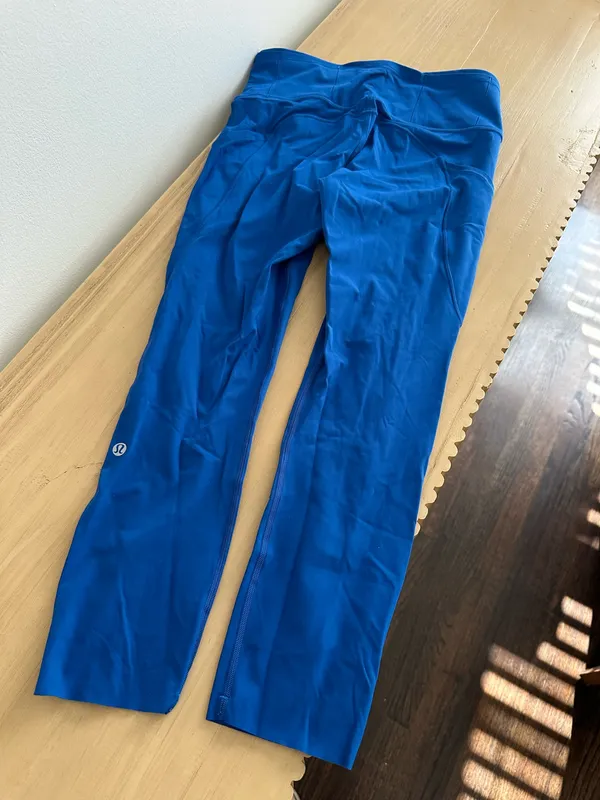 Lululemon Fast and Free High-Rise Crop 23" Blazer Blue Tone 6 - Image 2