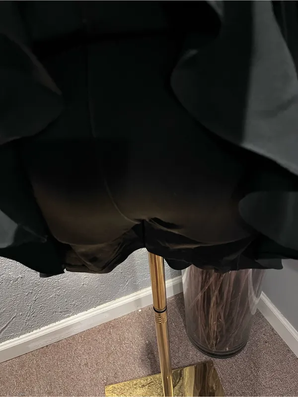 🌸Aerie Offline Real Me Black Ruffle Athletic Dress Size Small🌸 - Image 6