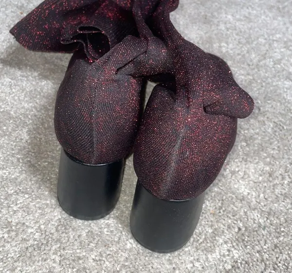 Nature Breeze Womans tall sparkle stretch boot size 10 - Image 7