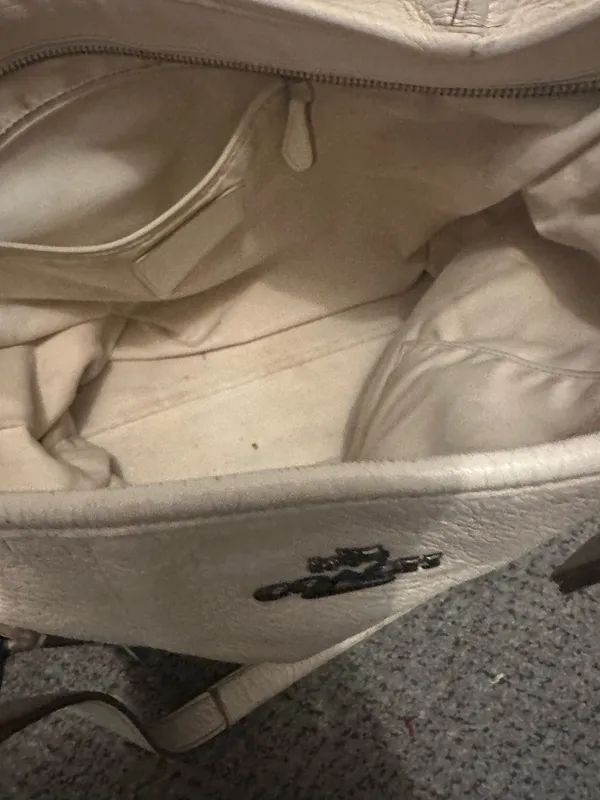 Coach Large White Bag - Image 4