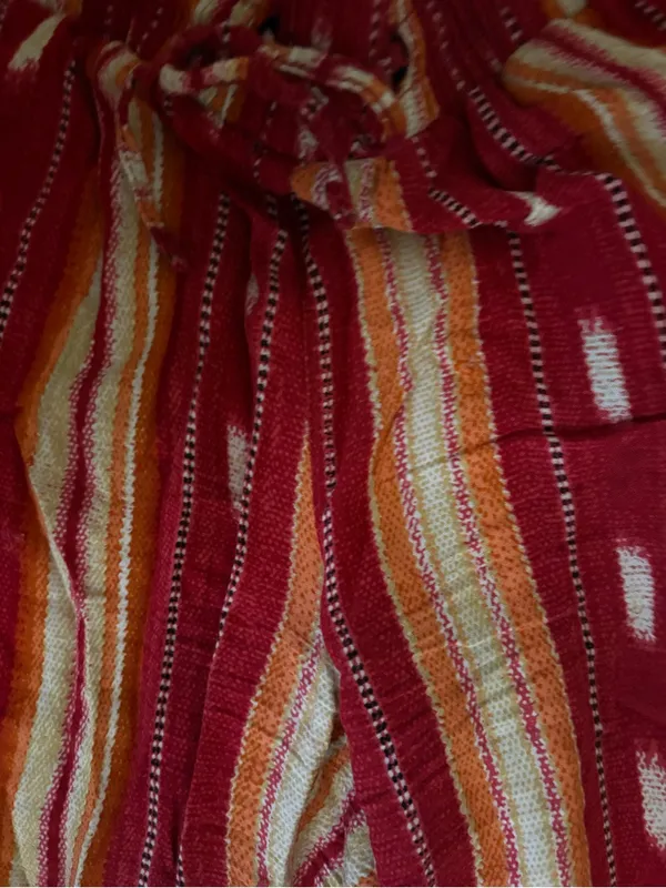 American Rag Red Striped Pull-On Capris - Image 3