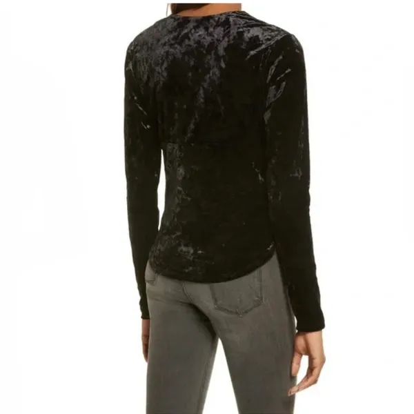 Free People Perfect Date Cowlneck Top Size Xs - Image 6