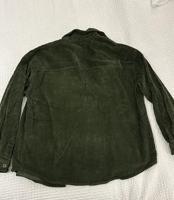 Velvet Heart Army Green Corduroy Jacket - Image 2