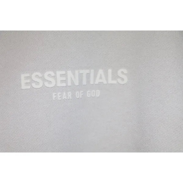 Fear of God Essentials Beige Relaxed Crewneck Sweatshirt - Image 6