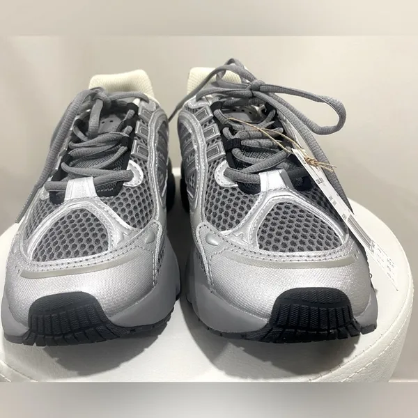 Adidas Ozmillen Sneakers Women 6.5 Gray Purple Y2K Chunky Dad Shoes NWT - Image 5
