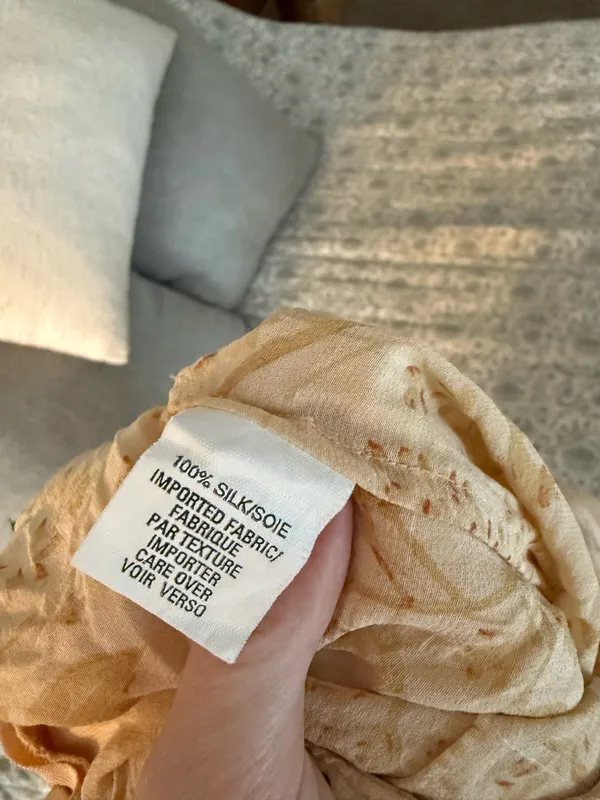 Anne Klein silk skirt - Image 2