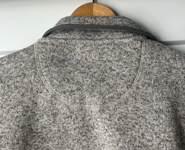 L. L. Bean Tan Full Zip Fleece Jacket - Image 9