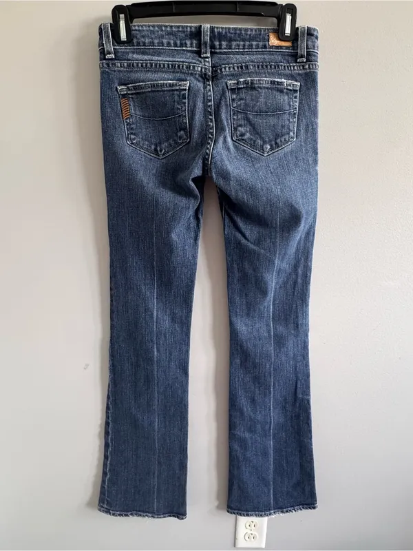 Paige Laurel Canyon Bootcut‎ Jeans Women’s 26 Medium Wash Stretch USA - Image 3