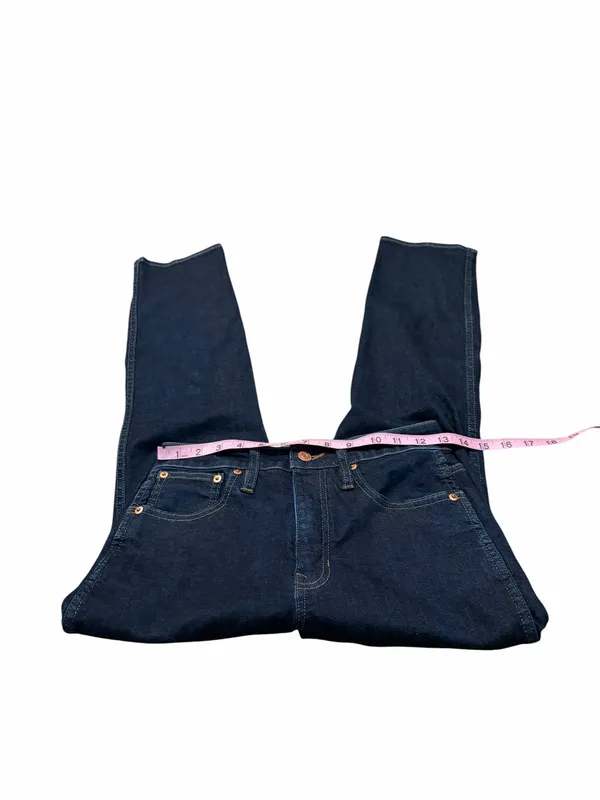 J. CREW dark wash vintage slim straight jeans - Image 3