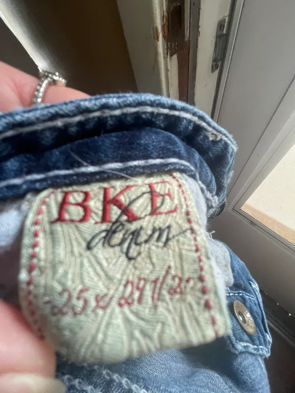 Buckle Denim Jeans - Image 4