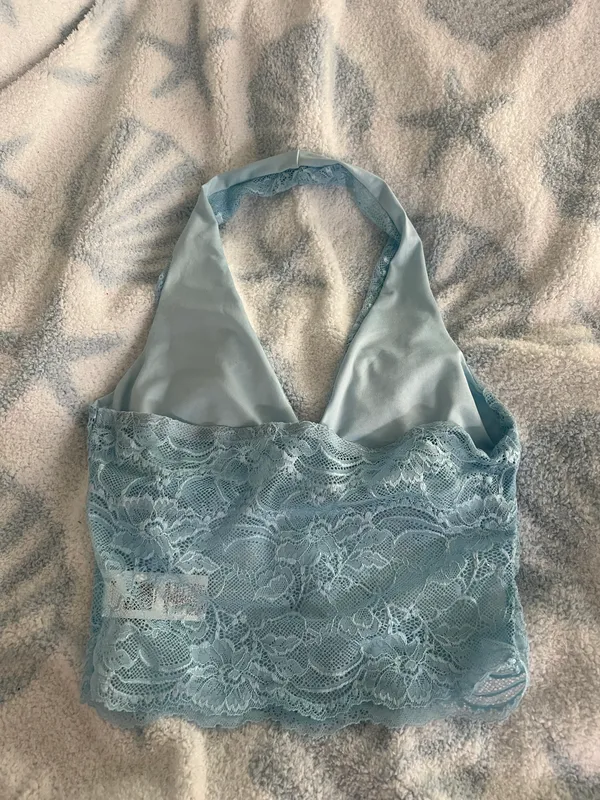 SheIn Blue mesh top - Image 2