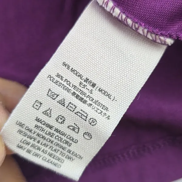 Free People Magenta‎ Purple Wrap Tie Top Small - Image 7
