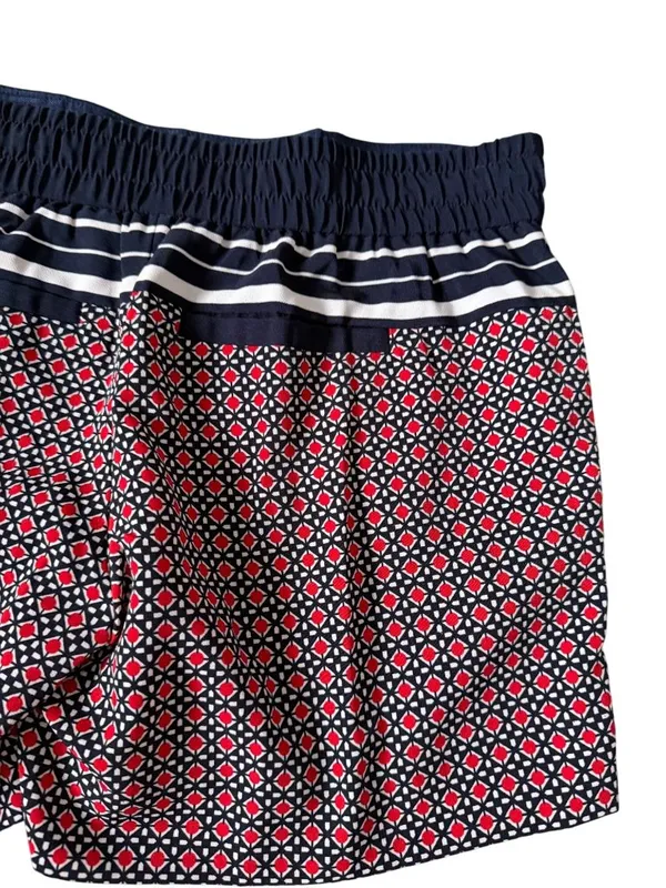 THE LIMITED Red Blue Casual Drawstring Shorts Size XS - Image 2