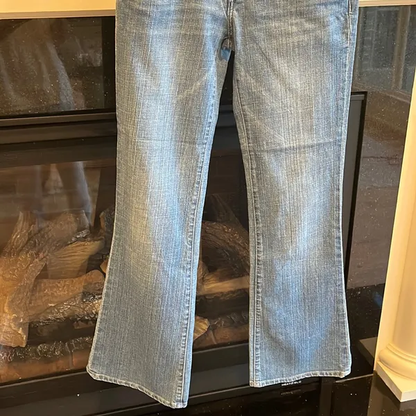 Comfy!  Jeans Flare Seven7 Womens 28 Denim - Image 13
