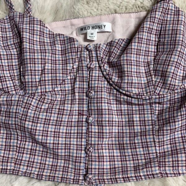 Wild Honey Cropped Tank Size Medium - Image 3